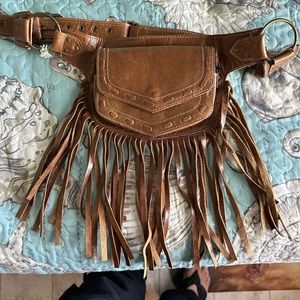 Western style belt bag